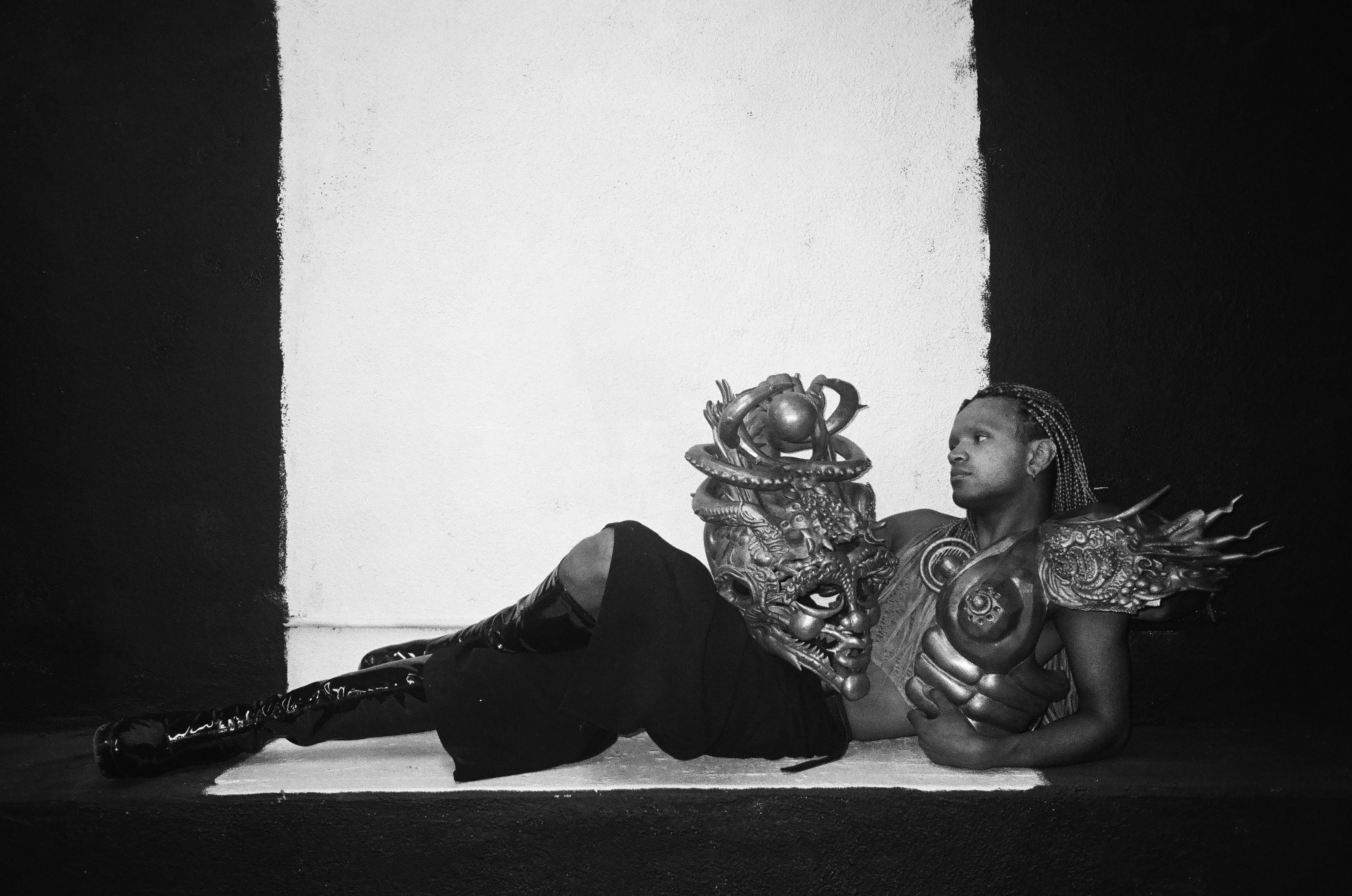 Artist with Armor